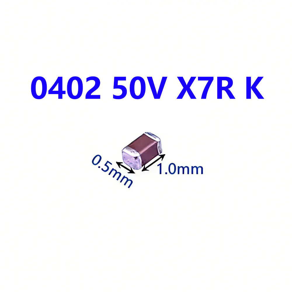 Yellow Food Snacks - 100 adet 0402 50V SMD Kalın