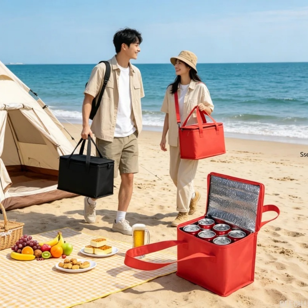 Food Snacks Delivery - Taşınabilir Öğle Yemeği Soğutucu Çantası Katlanabilir