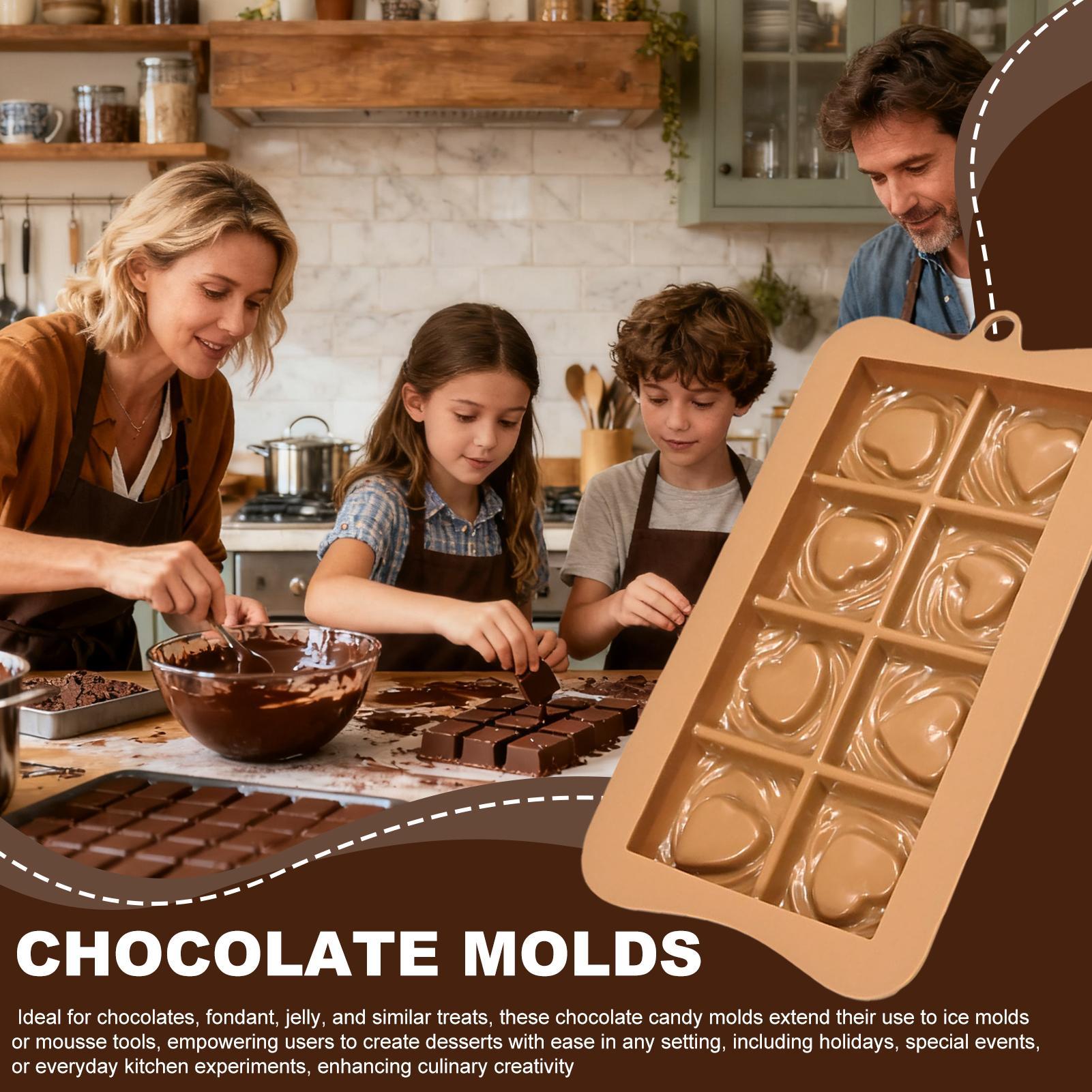 Food Energy Snacks - Şekerleme Kalıpları Gıda Sınıfı Esnek Kolay
