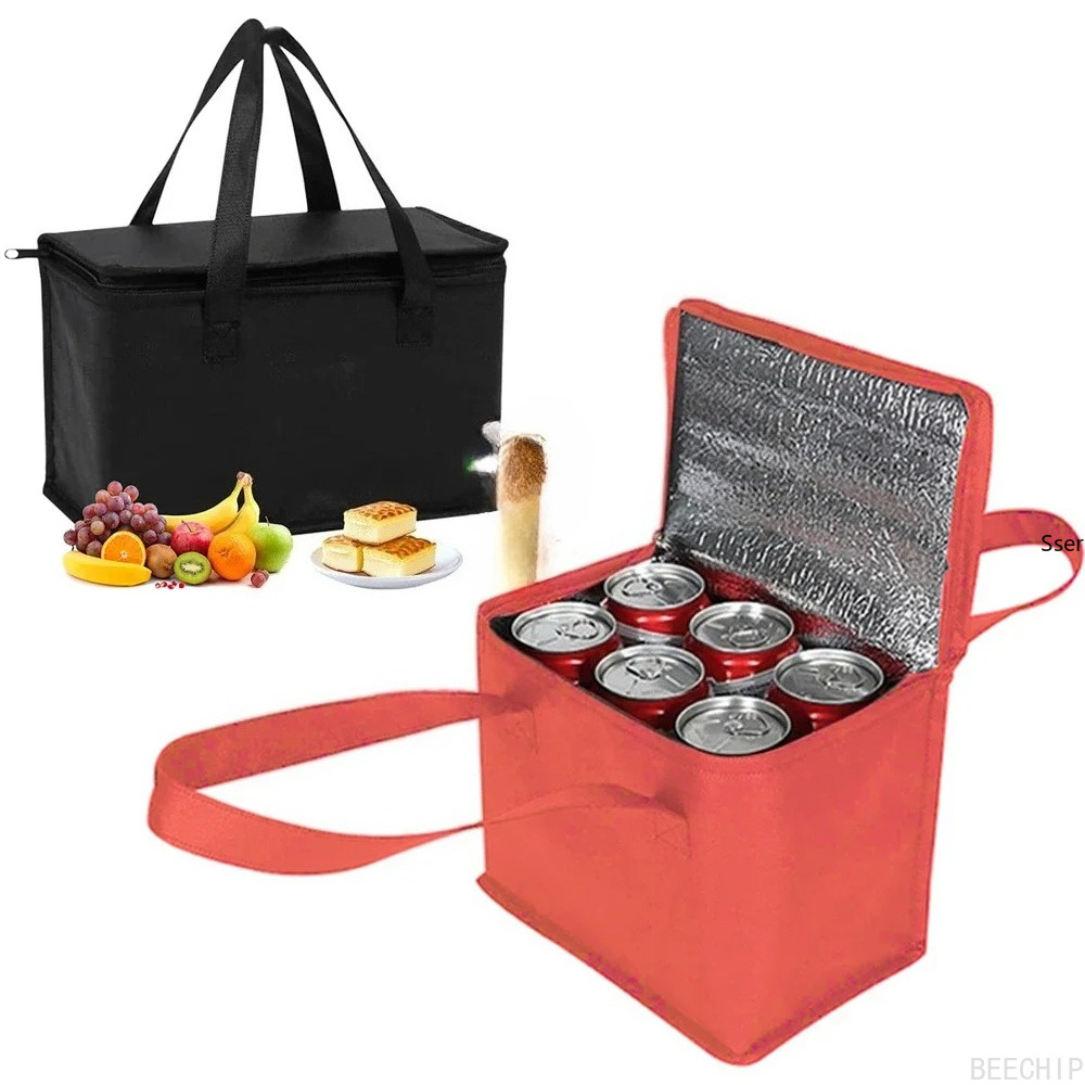 Food Snacks Delivery - Taşınabilir Öğle Yemeği Soğutucu Çanta Katlanır