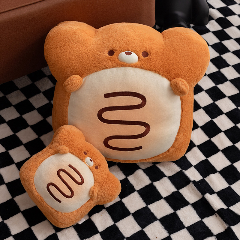 Soft Food Snacks Kids - 23/46 cm Sevimli Yumuşak Gerçekçi Tereyağlı