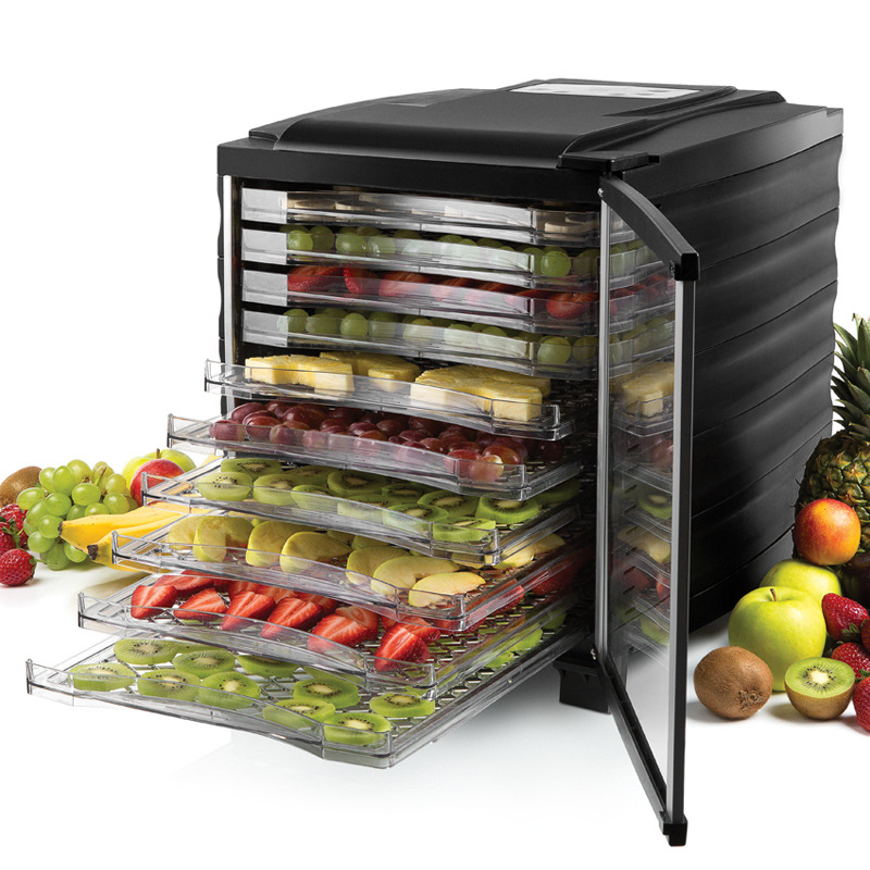 Food Energy Snacks - Ev tipi gıda kurutucu siyah on